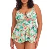 ELOMI Tankini Grande Taille Sunshine Cove -Freedive Soldes tankini grande taille sunshine cove