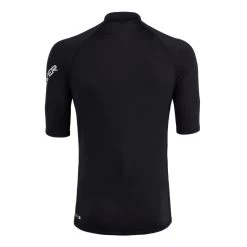 Quiksilver Tee Shirt Anti UV Homme Manches Courtes Surf Noir -Freedive Soldes tee shirt anti uv homme manches courtes surf noir 3