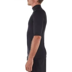 Tee Shirt Surf Top Thermique 900 Polaire Manches Courtes Homme Noir -Freedive Soldes tee shirt surf top thermique 900 polaire manches courtes homme noir 2