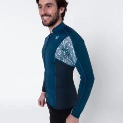 Top Anti UV Manches Longues Néoprène Homme 1.5mm - Bleu 9 Top Anti UV Manches Longues Néoprène Homme 1.5mm - Bleu -Freedive Soldes top anti uv manches longues neoprene homme 15mm bleu 2