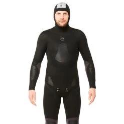 Veste Chasse Sous-marine Homme Néoprène 5mm - SPF 500 Gris Foncé 15 Veste Chasse Sous-marine Homme Néoprène 5mm - SPF 500 Gris Foncé -Freedive Soldes veste chasse sous marine homme neoprene 5mm spf 500 gris fonce 3