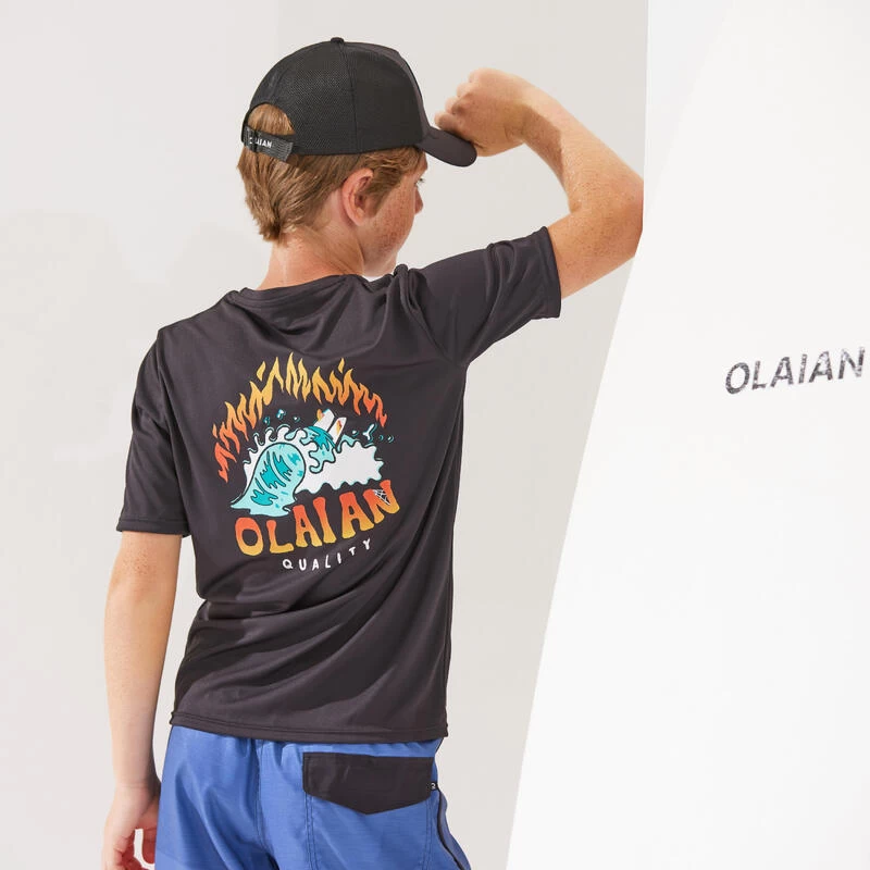 Water Tee Shirt Junior Manche Courte Vague Et Feu 7 Water Tee Shirt Junior Manche Courte Vague Et Feu – Image 5